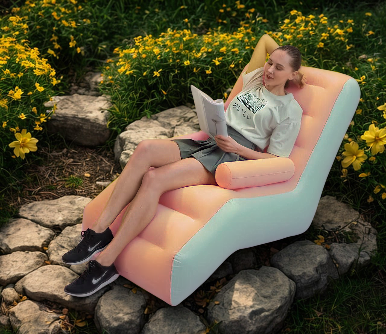 كرسي الاسترخاء الهوائي الفاخر - الصورة 3