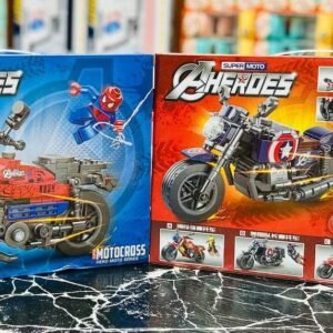 ليجو ال 291 قطعه علي شكل موتوسيكلات شخصيات