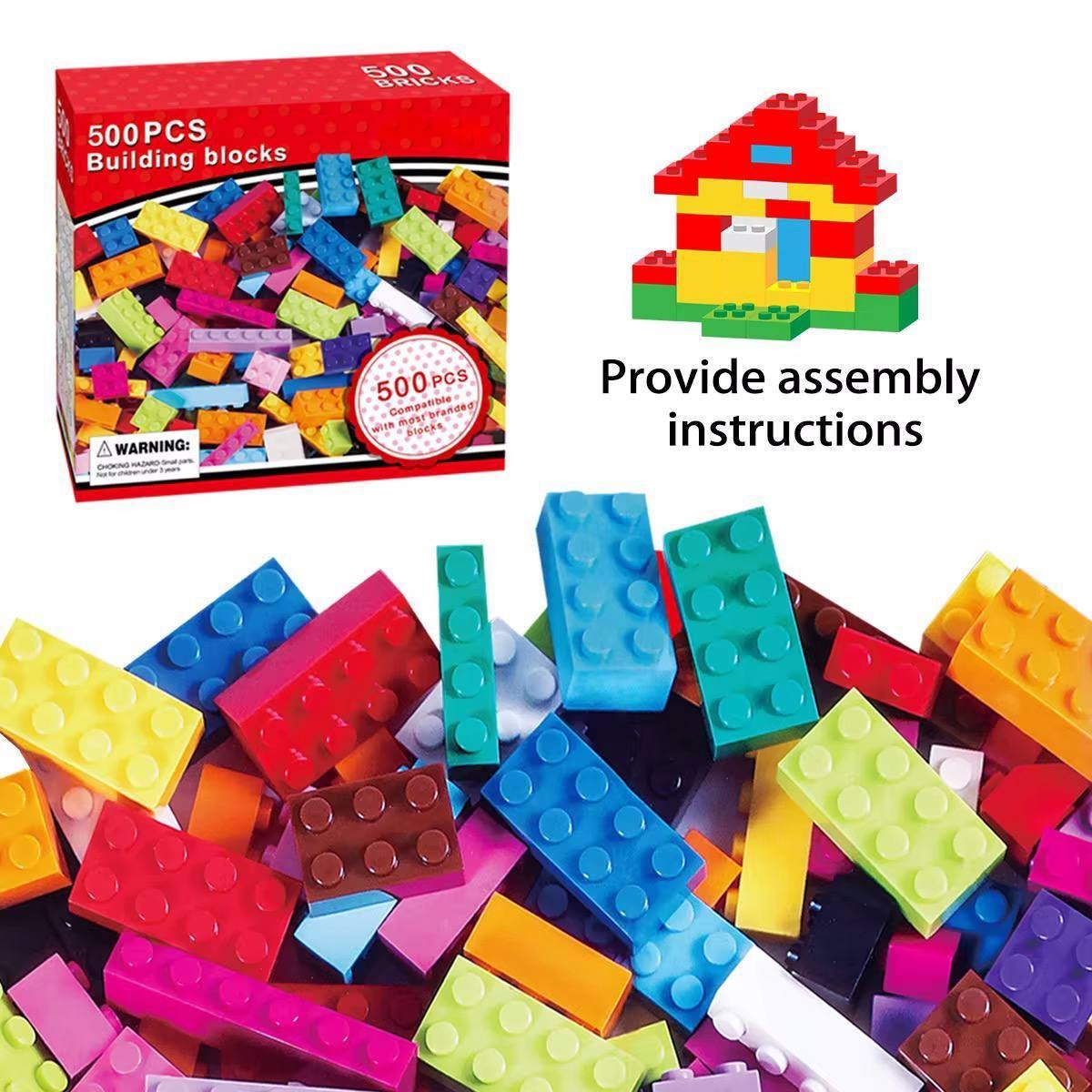 بوكس مكعبات ليجو ٥٠٠ قطعه - الصورة 3