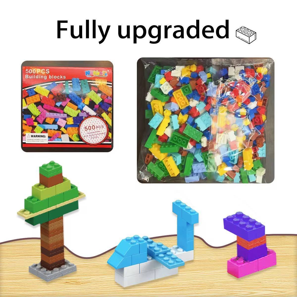 بوكس مكعبات ليجو ٥٠٠ قطعه - الصورة 6